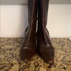 Anne Klein Booties - BROWN - Size 9M